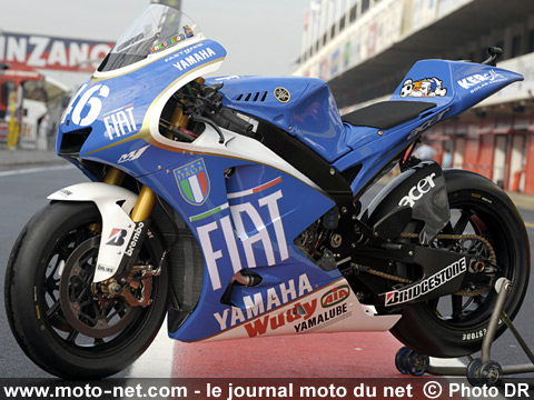 Valentino Rossi - Grand Prix de Catalogne MotoGP 2008 : la présentation sur Moto-Net.Com