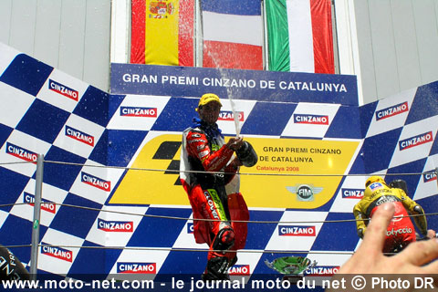 Le grand Prix de Catalogne 125 tour par tour