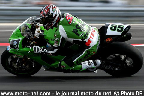 Régis Laconi - Épreuve Mondial Superbike et Supersport d'Allemagne 2008 : la présentation sur Moto-Net.Com 