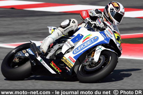 Randy de Puniet - Grand Prix de Grande-Bretagne MotoGP 2008 : la présentation sur Moto-Net.Com