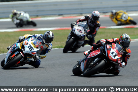 Corser, Neukirchner, Xaus, Lanzi et Checa - Mondial Superbike Saint-Marin 2008 : Un partout pour l'Allemagne, l'Espagne... et l'Australie !