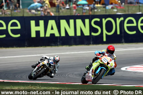 Robbin Harms et Marc Aitchison - Mondial Supersport Saint-Marin 2008 : Un partout pour l'Allemagne, l'Espagne... et l'Australie !