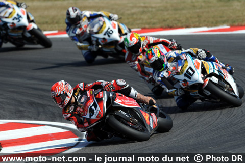 Haga, Nieto, Fabrizio, Neukirchner et Kagayama - Mondial Superbike Saint-Marin 2008 : Un partout pour l'Allemagne, l'Espagne... et l'Australie !