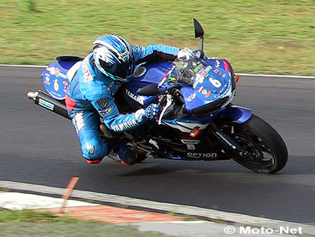 Dominique Sarron connaît bien le circuit d'Issoire