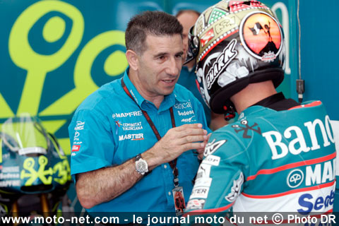 Le Grand Prix d'Allemagne 125 tour par tour