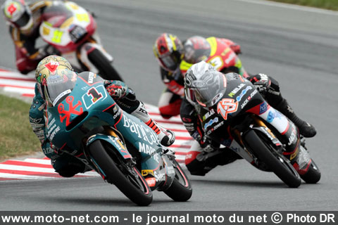Le Grand Prix d'Allemagne 125 tour par tour