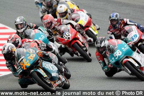 Le Grand Prix d'Allemagne 125 tour par tour