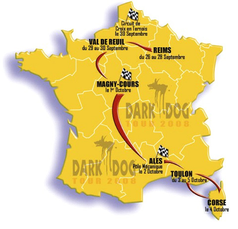 Le Dark Dog Tour 2008 s'élance dans moins de deux mois !
