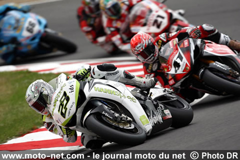Kiyonari, Haga, Bayliss, Corser et Sykes - Mondial Superbike Angleterre 2008 : Dimanche marquant à Brands-Hatch...