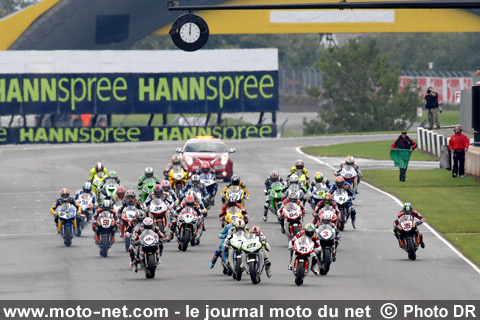 Mondial Superbike Europe 2008 : Racing in the rain