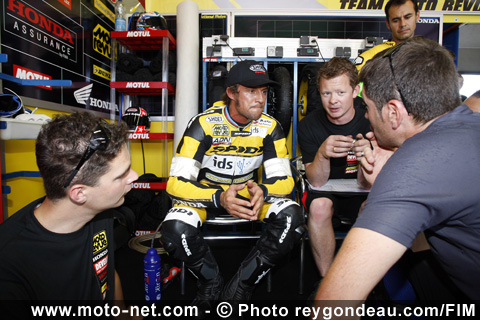 Sébastien Charpentier sur la Honda n°60