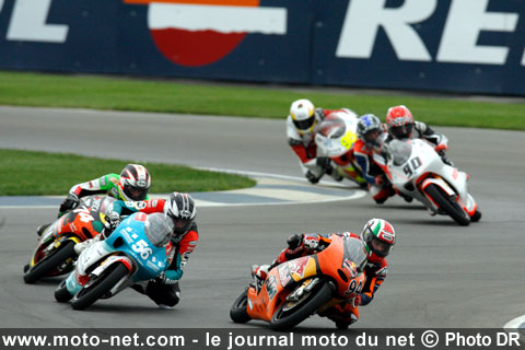 Le Grand Prix des États-Unis 125 tour par tour