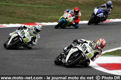 Rea, Pitt, Harms et Parkes - Mondial Superbike Italie 2008 : Sacré Bayliss !