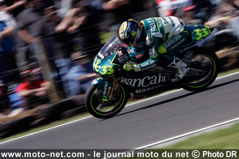 Le Grand Prix d'Australie 125 tour par tour