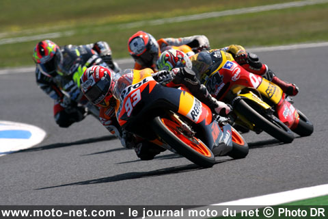 Le Grand Prix d'Australie 125 tour par tour