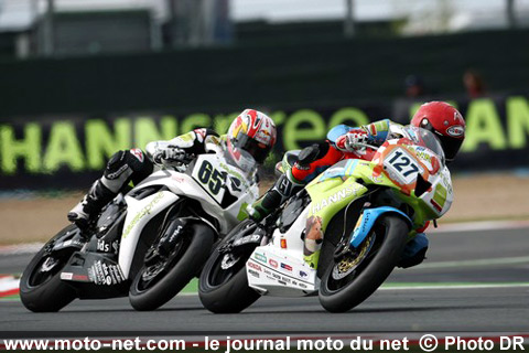 Robbin Harms et Jonathan Rea - Mondial Superbike France 2008 - Le retour des deux rois australiens !