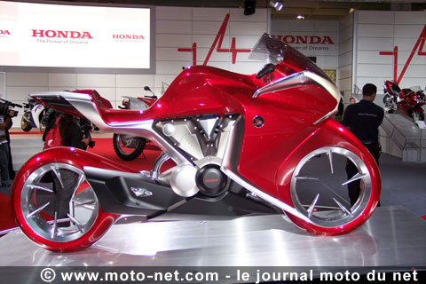 Concept bike Honda sur base V4