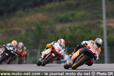 Le Grand Prix de Malaisie 250 tour par tour