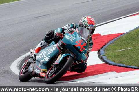Le Grand Prix de Malaisie 125 tour par tour