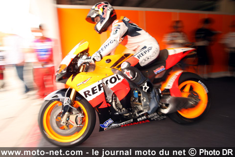 Dani Pedrosa - Grand Prix de Valence MotoGP 2008 : la présentation sur Moto-Net.Com
