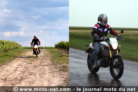 Essai de la Derbi 659 Mulhacén