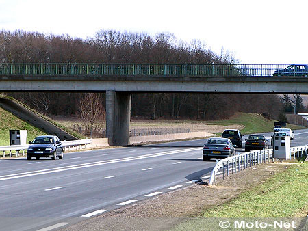 Les deux radars automatiques de la RN 37 prennent l'avant des véhicules