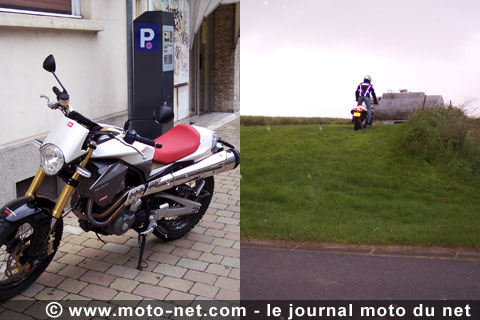 Essai de la Derbi 659 Mulhacén