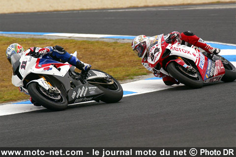  Corser et Fabrizio - Mondial Superbike Australie 2009 : Haga prend les rênes du championnat !