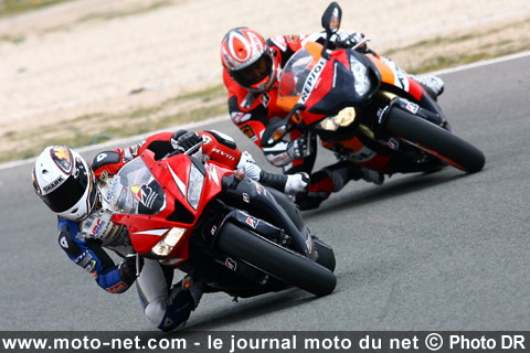 De Puniet et McWillians - Essai Bridgestone BT-003RS : Le nouveau BT-003 Racing Street tient la... piste !
