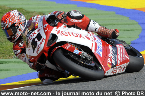 Mondial Superbike Valence 2009 : Haga prend le large à Valence