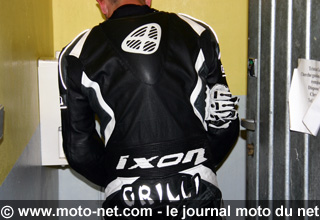 Thomas Grilli avant - Les 24H Moto du Mans 2009 en direct sur Moto-Net.Com 