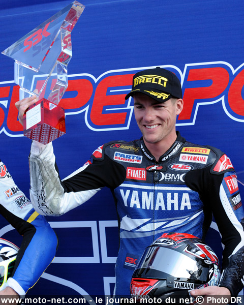 Ben Spies - Mondial Superbike Assen 2009 : Sur la piste, le duel Haga - Spies continue...