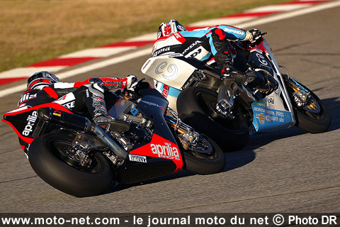 Leon Haslam et Max Biaggi - Mondial Superbike Afrique du Sud 2009 : Quadruplé de Ducati Xerox à Kyalami !