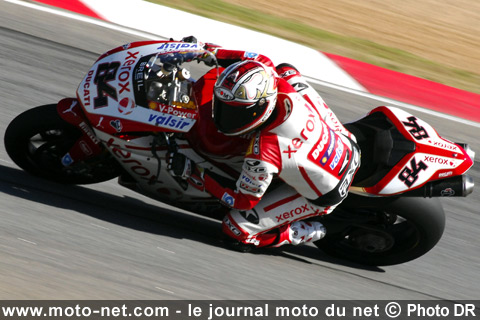Michel Fabrizio - Mondial Superbike Afrique du Sud 2009 : Quadruplé de Ducati Xerox à Kyalami !