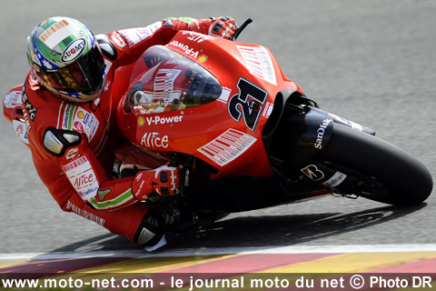 Troy Bayliss - Giro di Mugello : Tous à l'aspi de Valentino Rossi !