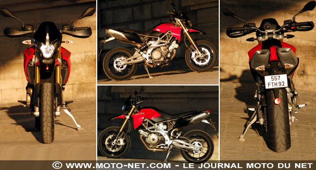  Aprilia Dorsoduro - Face à face Dorsoduro / Hypermotard : deux italiennes bien dévergondées !