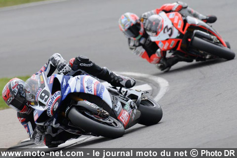 Ben Spies et Max Biaggi - Mondial Superbike Grande-Bretagne 2009 : Big Ben remet les pendules à l'heure !