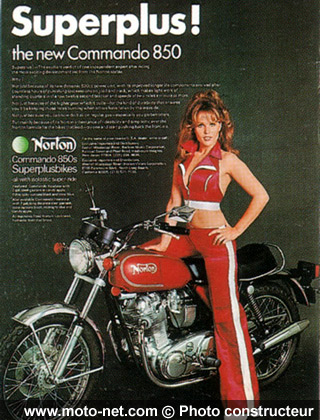 James Pa Norton / Norton Commando 850 - Norton sur les traces de Triumph ?