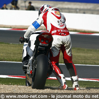 Chute de la Honda n°71 Robby-Dakar.Com