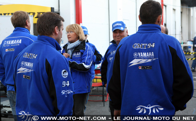 Mines déconfites dans le clan Yamaha France après le nouvel abandon du GMT...