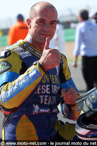 William Coste, 2ème au guidon de la Honda n°63
