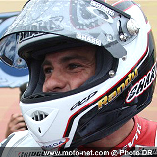 Randy de Puniet vend son casque pour aider Louis Bulle