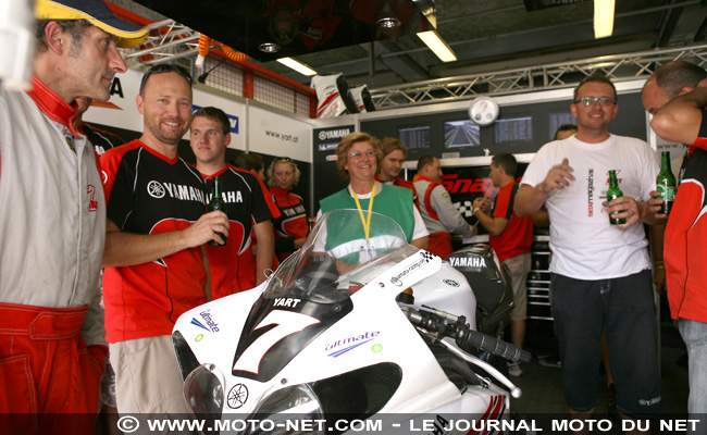 La Yamaha n°7, nouvelle championne du monde d'endurance