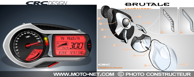 Nouveautés 2010 : MV Agusta présente ses Brutale 990R et 1090RR