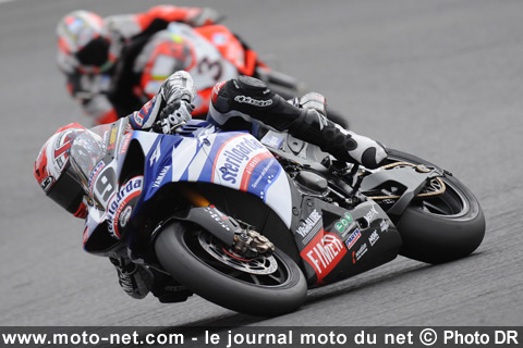 Spies et Biaggi - Mondial Superbike France 2009 : Haga conserve l'avantage à Magny-Cours