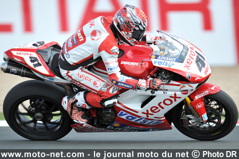Haga - Mondial Superbike France 2009 : Haga conserve l'avantage à Magny-Cours