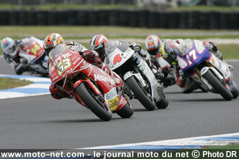 GP 250 : Marco Simoncelli se replace dans la course au titre !