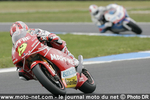 GP 250 : Marco Simoncelli se replace dans la course au titre !