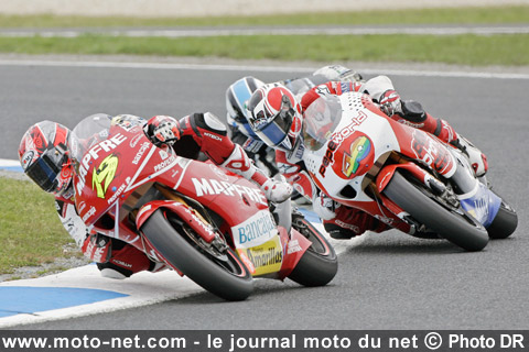 GP 250 : Marco Simoncelli se replace dans la course au titre !
