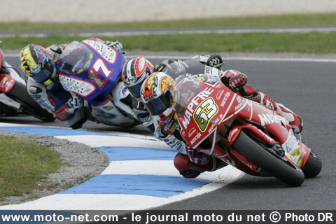 GP 250 : Marco Simoncelli se replace dans la course au titre !